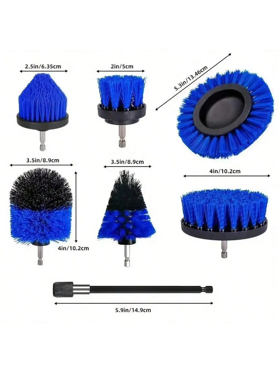 Cleaning Brush Set for Electric Drill