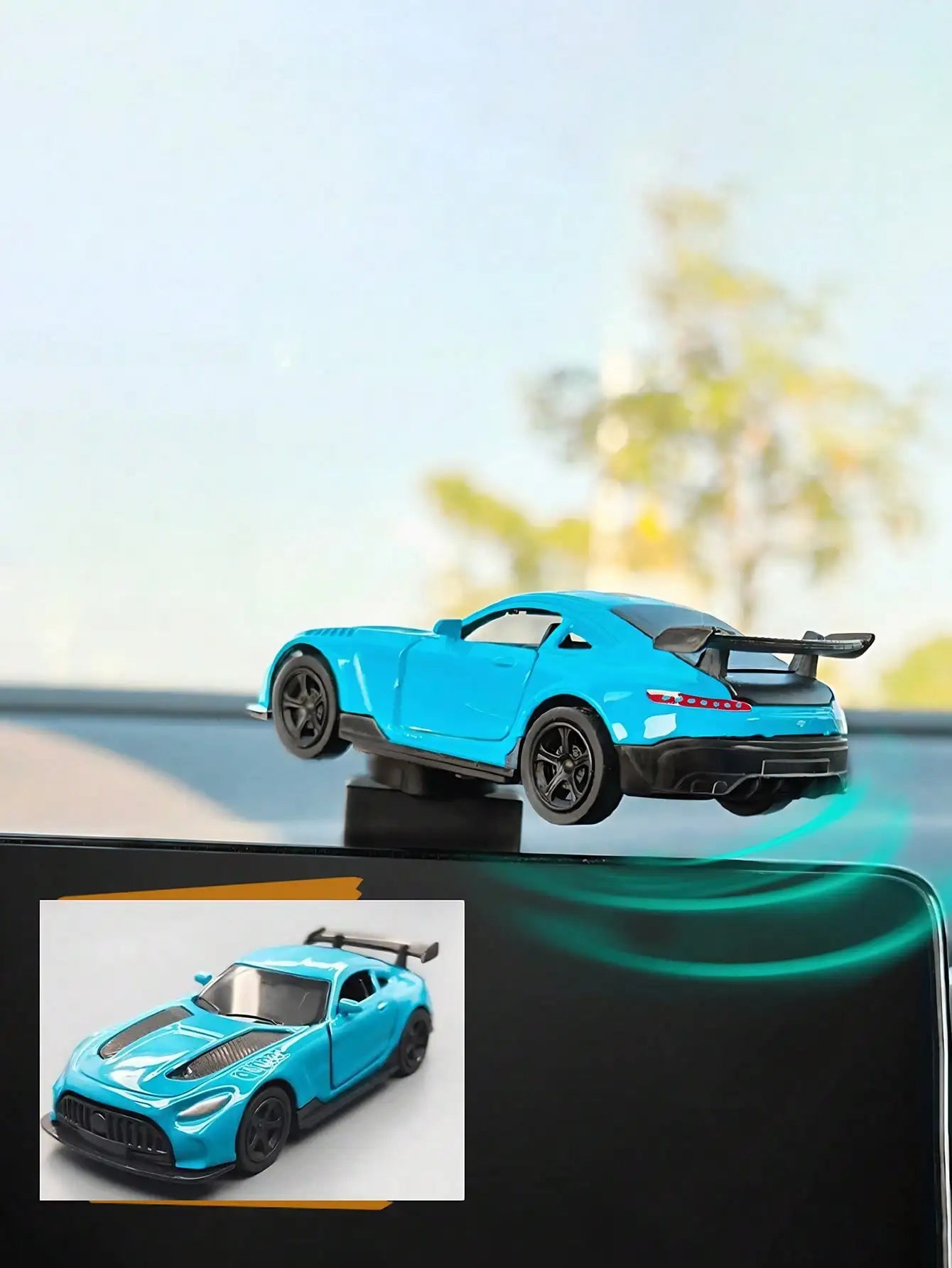 Drift Car Dashboard Decor