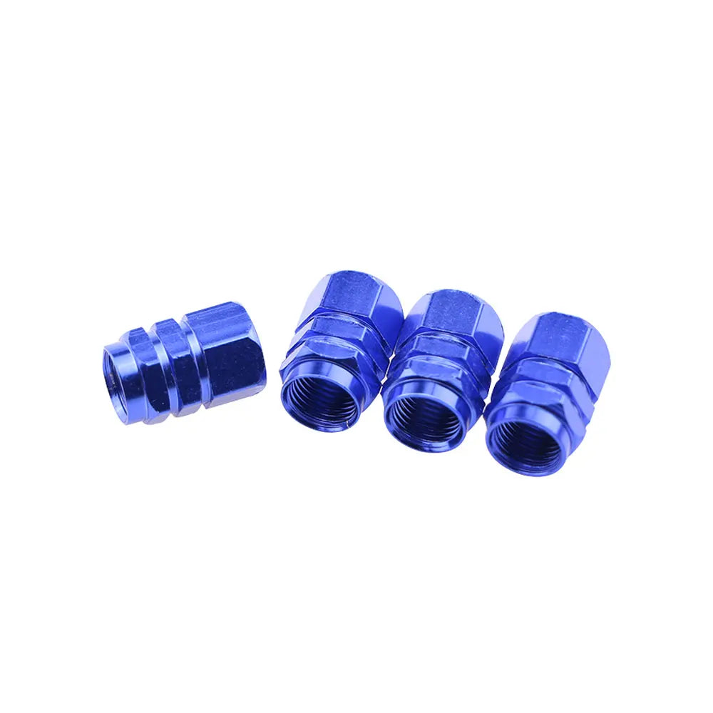 4Pcs Universal Aluminum Valve Caps