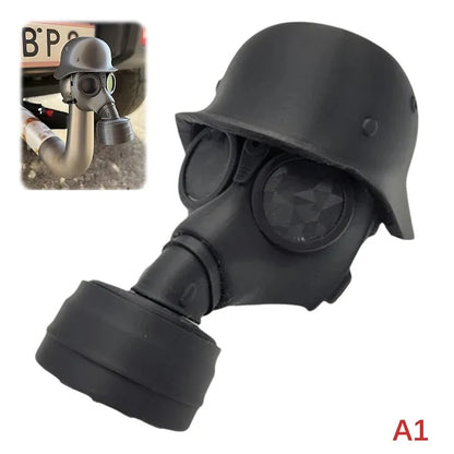 Decorative Trailer Hitch Cover - 3D Helmet Design