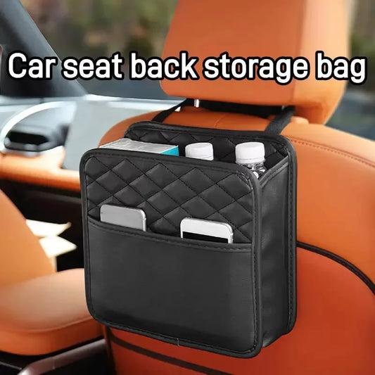 PU Leather Car Seat Gap Organizer – Side Storage Bag