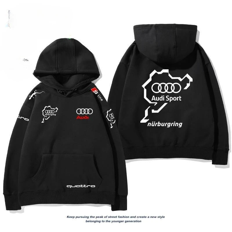Car Hooded Versatile Casual Hoodie