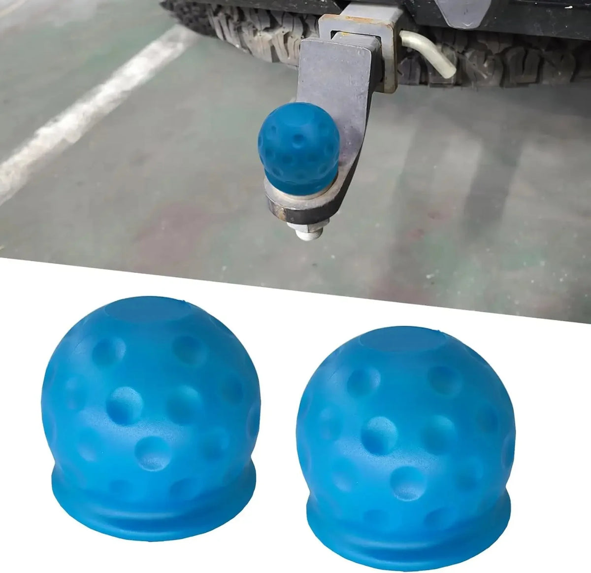 Rubber Tow Ball Cover - Protective Trailer Hitch Cap