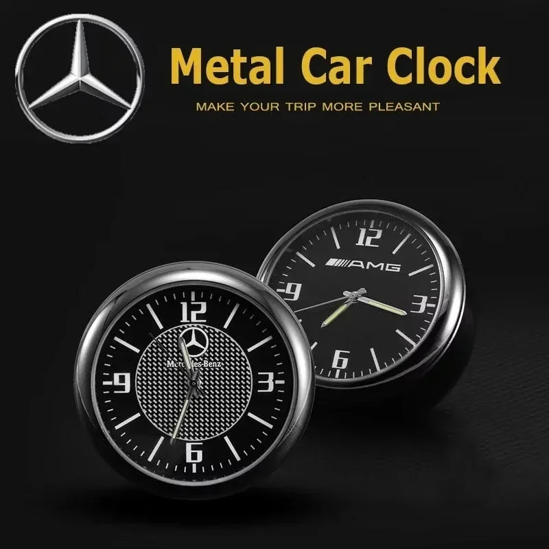 Digital Car Dashboard Clock – Stick-On Interior Timepiece