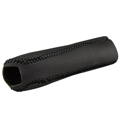 Genuine Leather Handbrake Cover – Cowhide Grip Sleeve for Car Interior