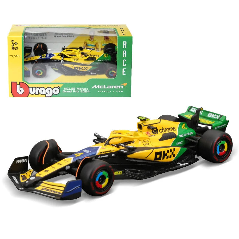 Formel-Rennmodellauto aus Metall