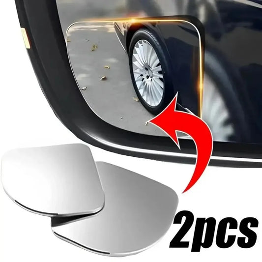 Blind Spot Mirrors - Adjustable Wide-Angle Car Rearview Set
