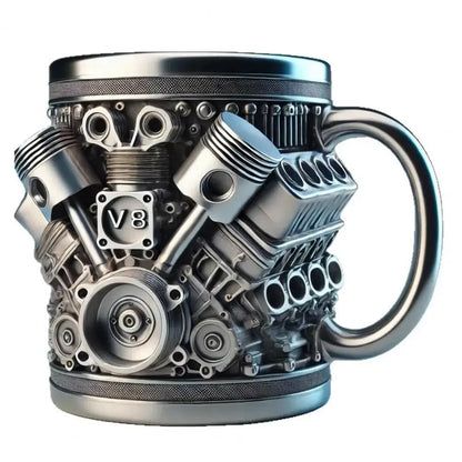 V6/V8 Engines Themed Mug