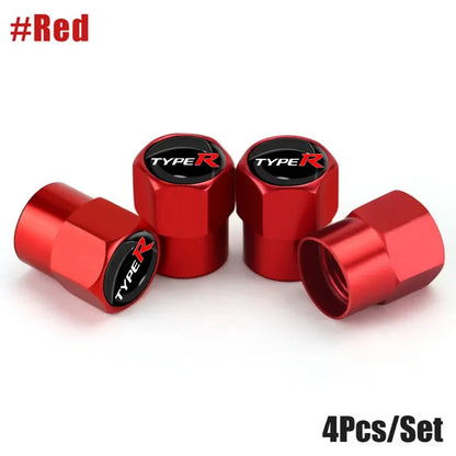4PCS Type R Valve Caps