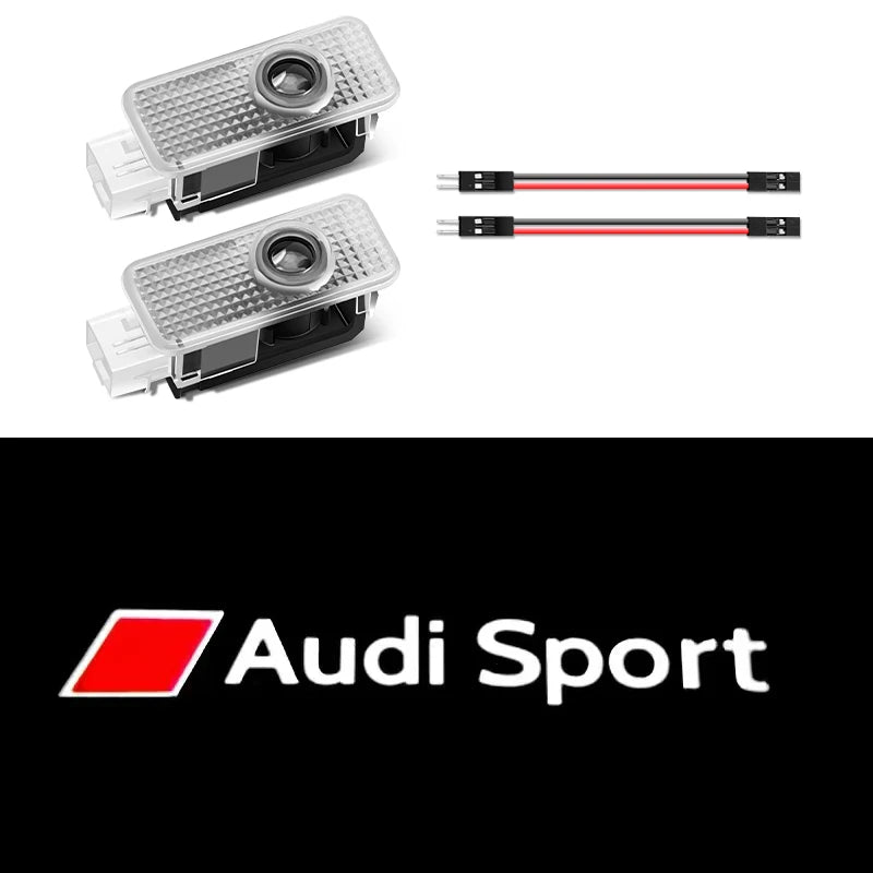 1. Projecteur de lumière d'accueil LED universel pour porte de voiture