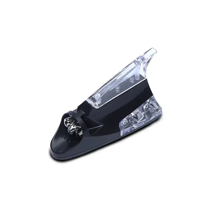 LED Shark Fin Antenna – Wind Powered RGB Roof Light 5 Colors