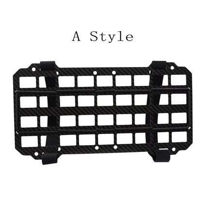 Car Visor Organizer - Carbon Fiber MOLLE Panel