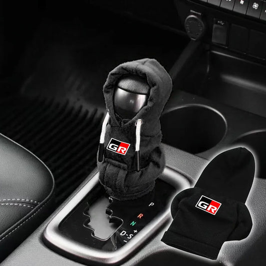 JDM Hoodie Gear Shift Boot Cover – Red, Blue & Black