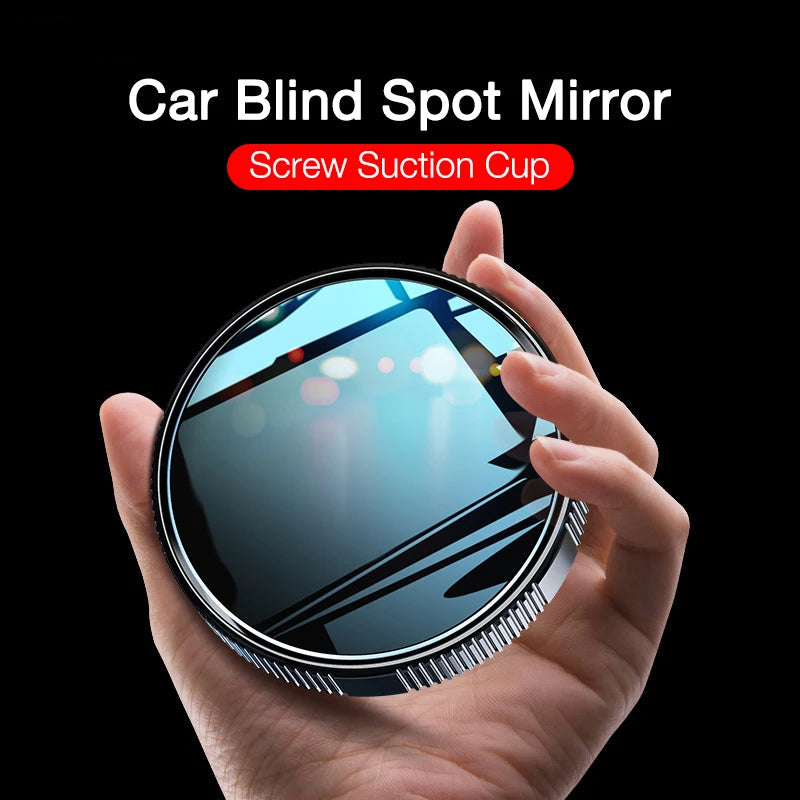 360° Blind Spot Mirror – HD Wide Angle Convex Car Auxiliary Mirror (2pcs)