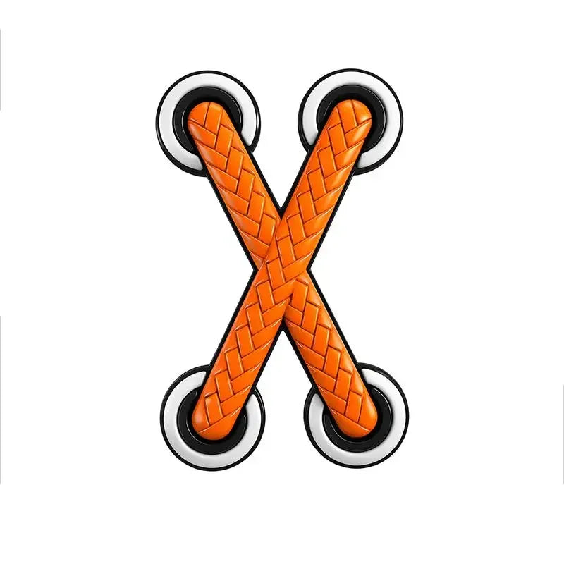 Cross Shoelace Car Decal | Vinyl Vehicle Sticker