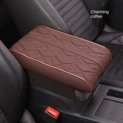 PU Leather Car Armrest Cover Pad