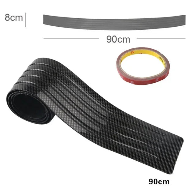 Carbon Fiber Trunk Door Sill Protector – Universal Fit
