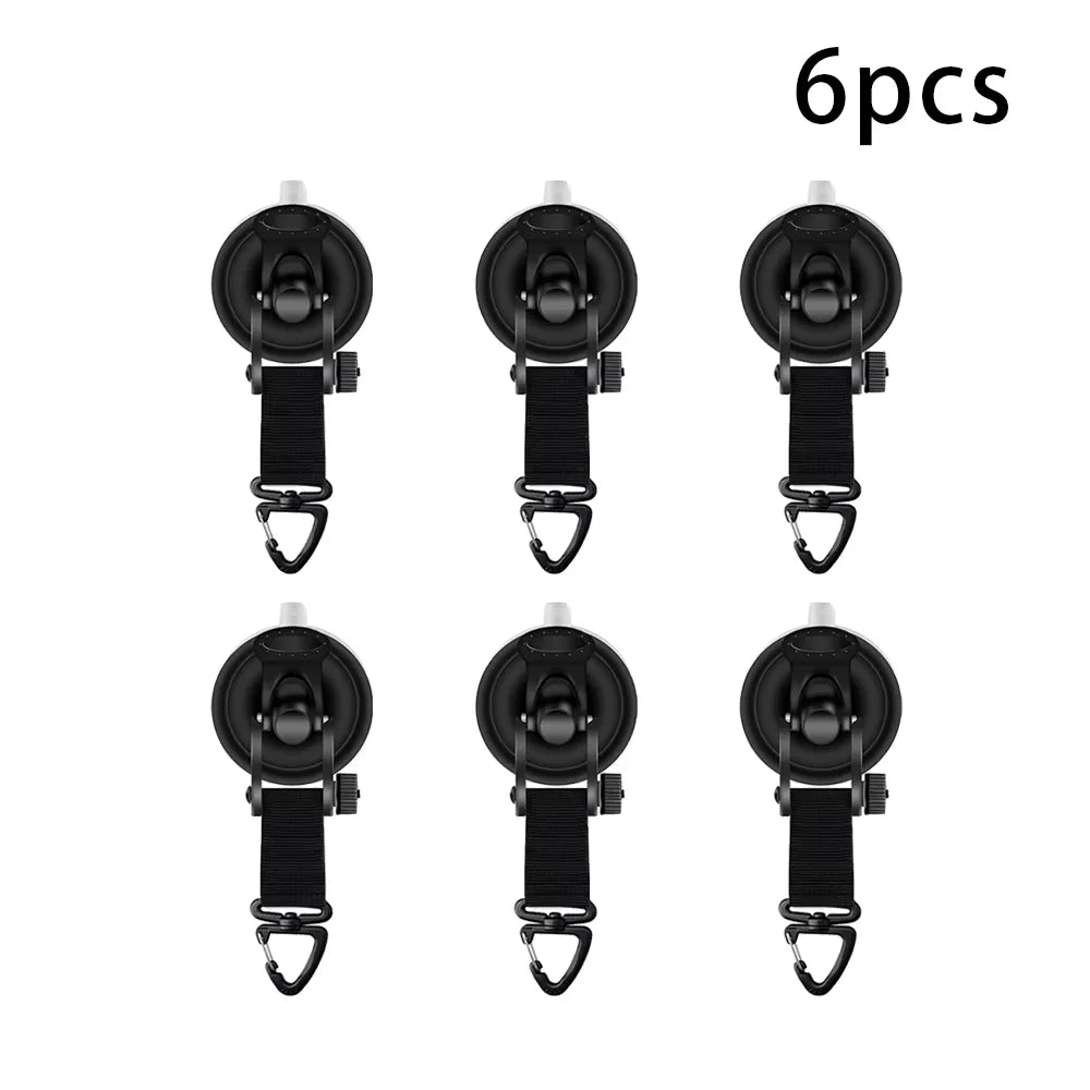 Car Tent Suction Cup Anchors - Awning Hooks