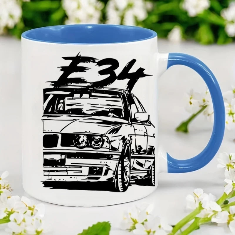 Car Graphic E34 Ceramic Mug