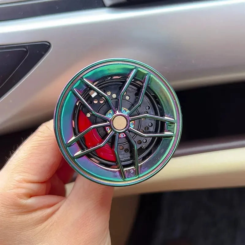 Rotating Magnetic Car Aroma Diffuser – Gyroscope Style
