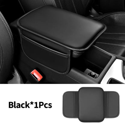 Car Armrest Box Pad Leather