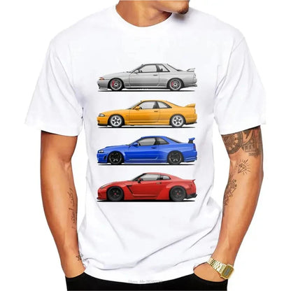Skyline Car Cotton Shirt