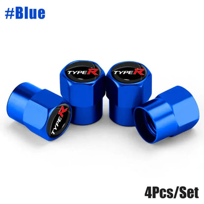 4PCS Type R Valve Caps