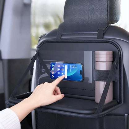 Car Seat Back Organizer Foldable Table