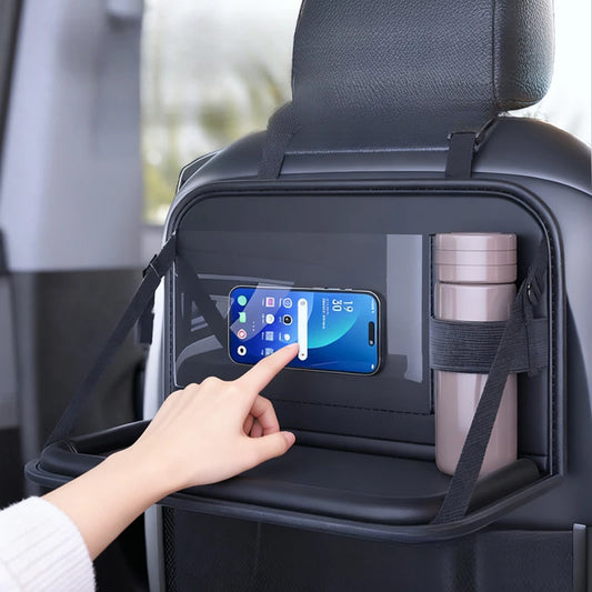 Car Seat Back Organizer Foldable Table