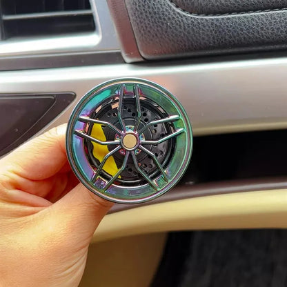 Rotating Magnetic Car Aroma Diffuser – Gyroscope Style
