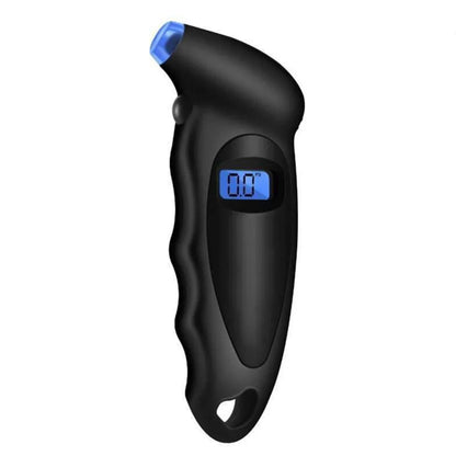 Digital Tire Pressure Gauge – Backlit LCD with Lighted Nozzle, 0–150 PSI