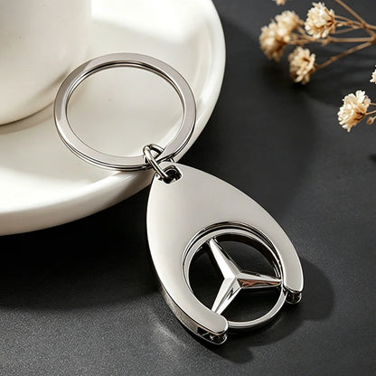 Premium Metal MB Keychain