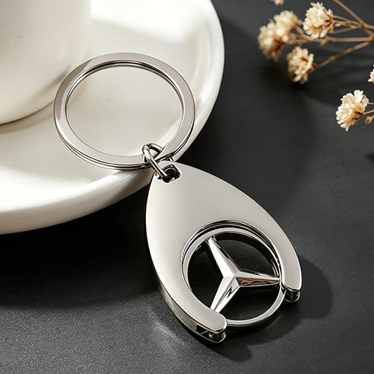Premium Metal MB Keychain