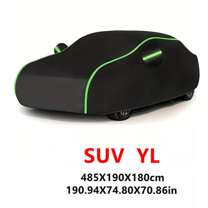 Universal Car Covers With Reflective Strip