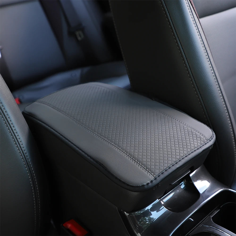 Embossed Car Armrest Pad Center Console