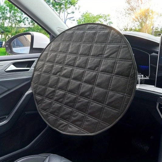 Car Steering Wheel Sun Shade Cover – UV & Heat Protection