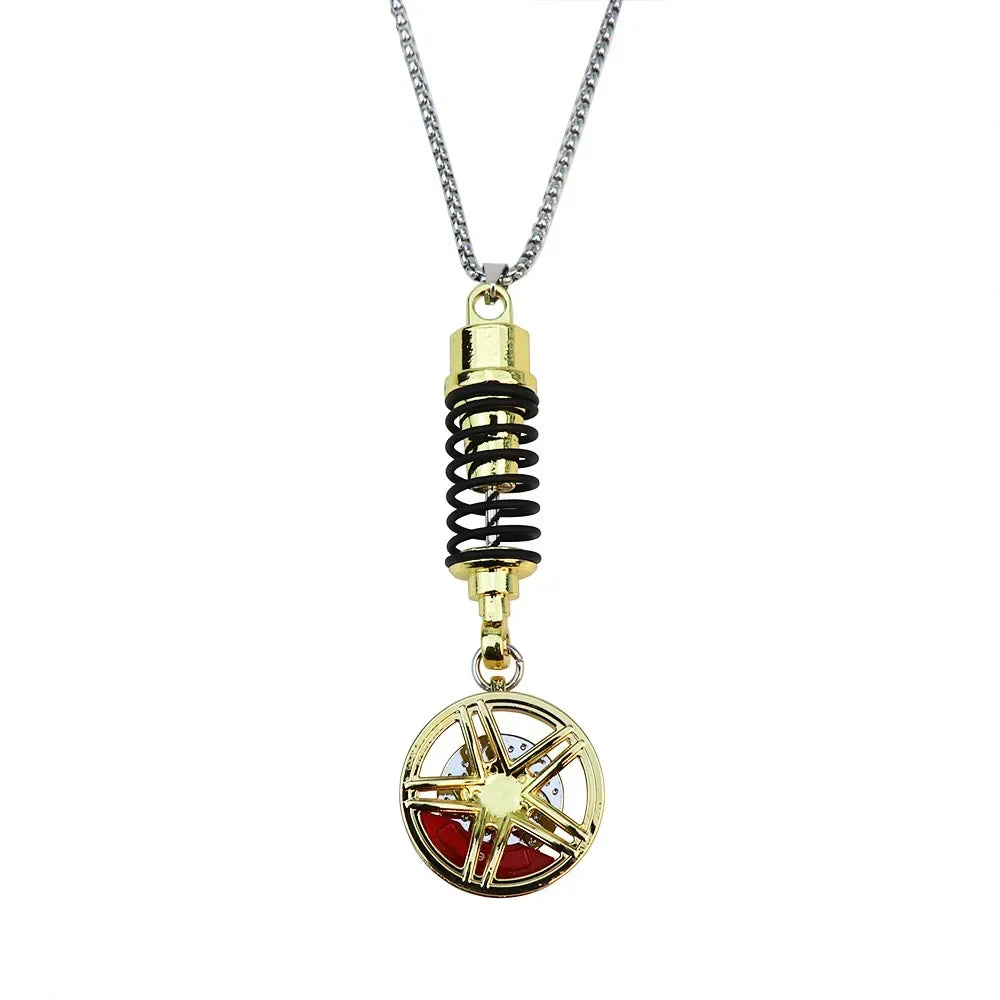 Car Wheel Rearview Pendant