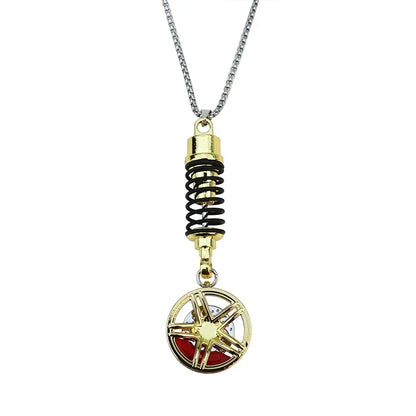 Car Wheel Rearview Pendant