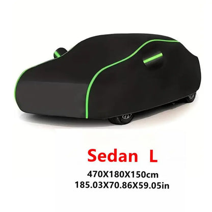 Universal Car Covers With Reflective Strip