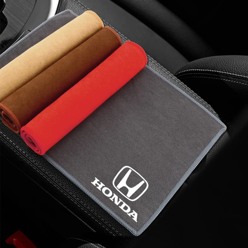 Car Microfiber Cleaning Towel – Double-Sided Coral Fleece