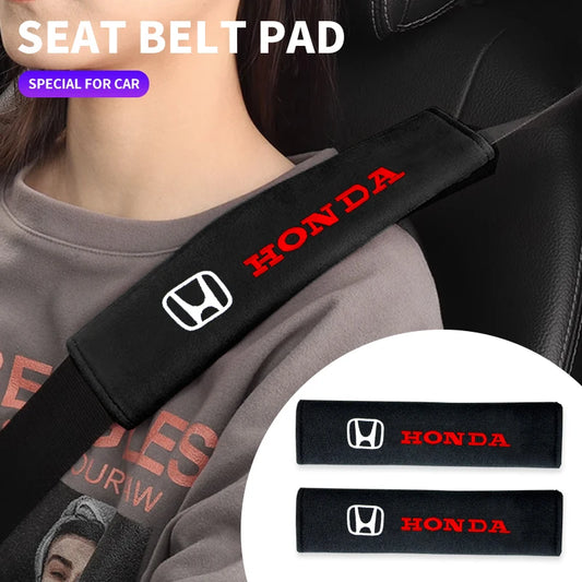 Plush Seat Belt Shoulder Cover Pad – Car Safety Belt Cushion