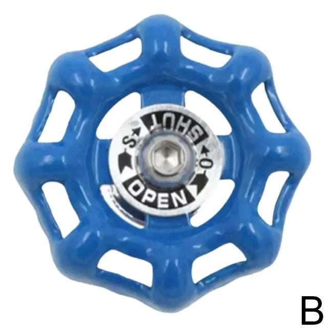 Metal Valve-Style Car Knob Decoration – Center Console Ornament