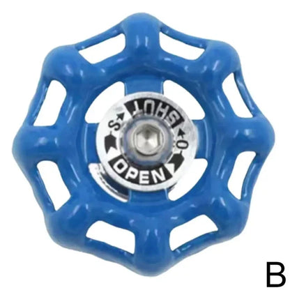 Metal Valve-Style Car Knob Decoration – Center Console Ornament