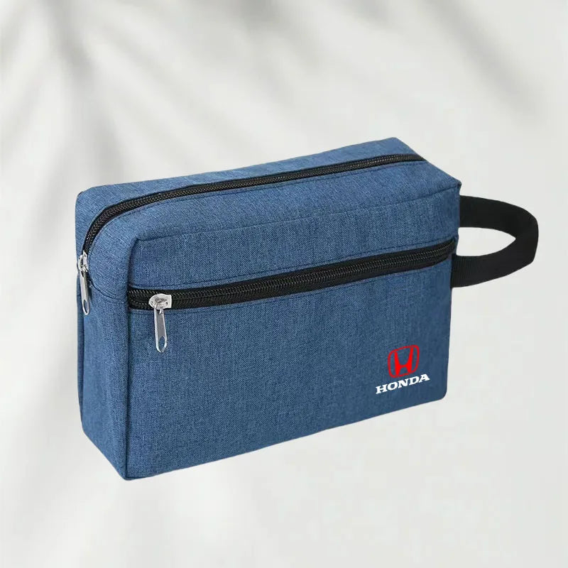Car Armrest Storage Bag – Travel Zipper Organizer Box