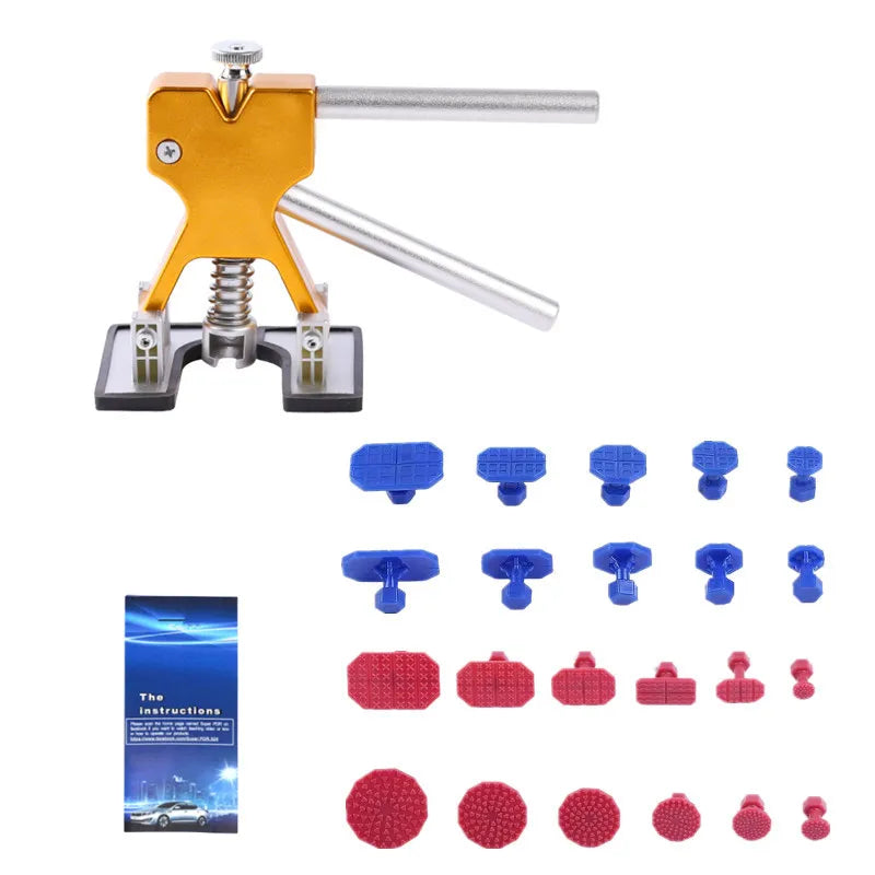 Paintless Dent Repair Kit - Suction Cup Puller Set for Hail & Body Dents