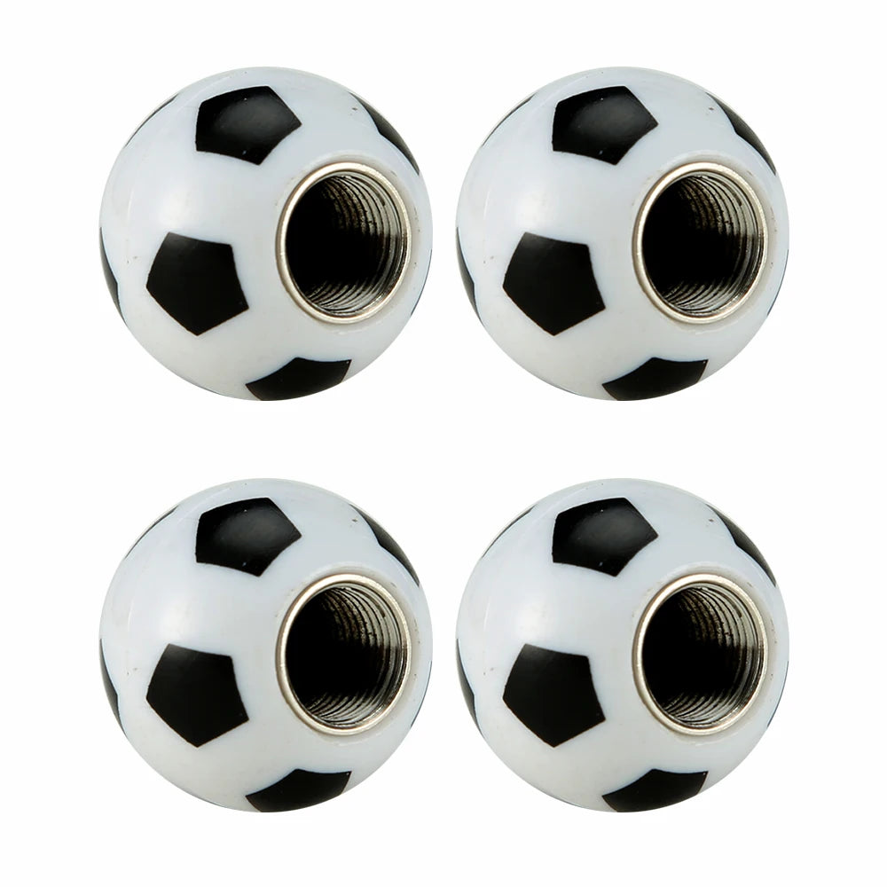 4PCS Themed Tire Valve Caps