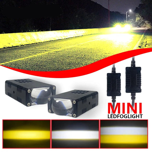LED Auxiliary Fog Lights - IP68 Projector