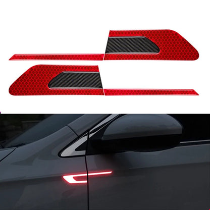 Car Body Reflective Stickers – Side Safety Warning & Door Protection Strips