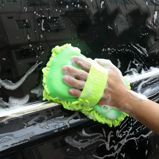 マイクロファイバー車用洗車スポンジ