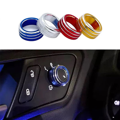 1. Copertura Decorativa per Pulsante della Manopola di Regolazione Specchietto Retrovisore per VW Volkswagen POLO GTI Golf 4 5 6 7 8 Seat Ibiza 2018 2019 2021 2022